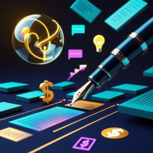 كتابة المحتوى والاعلانات