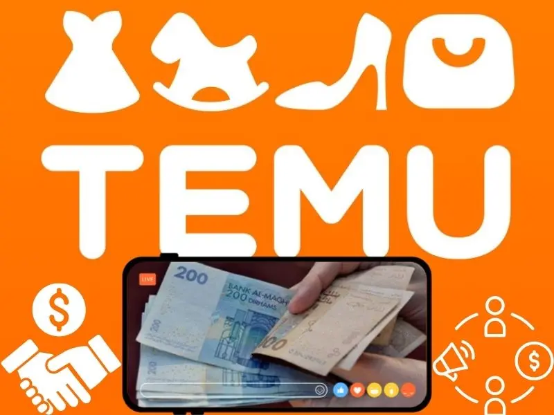التسجيل في برنامج الافلييت لـ Temu